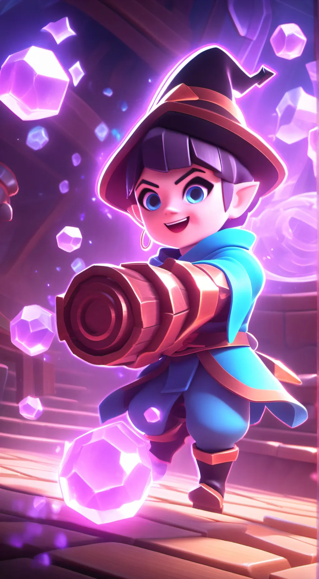 ai character: Arcane background