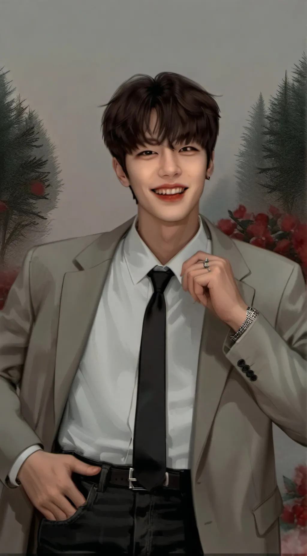 ai character: Seungmin background