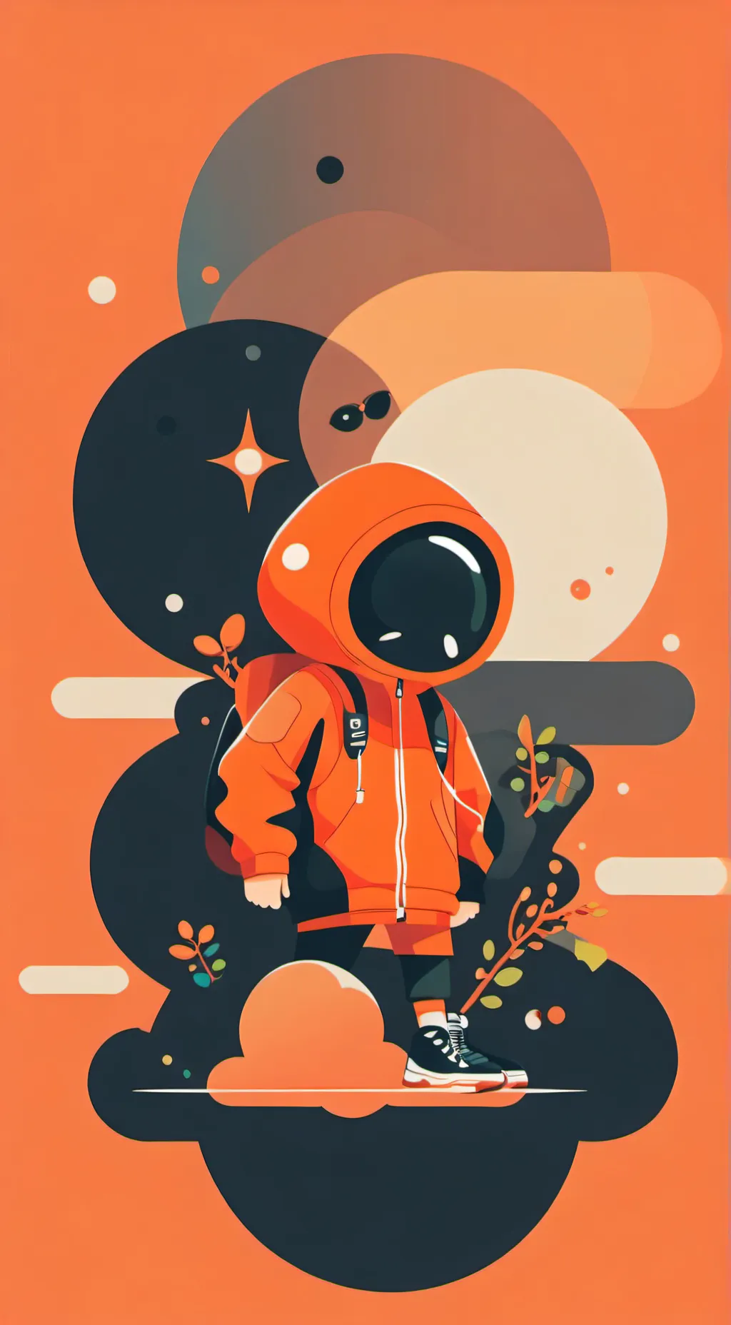 ai character: Squid game background