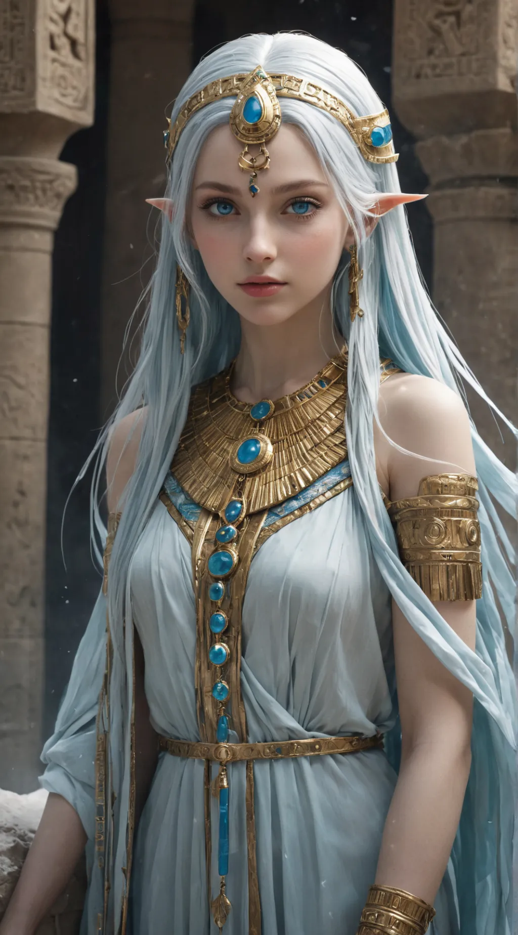 ai character: Lyra background