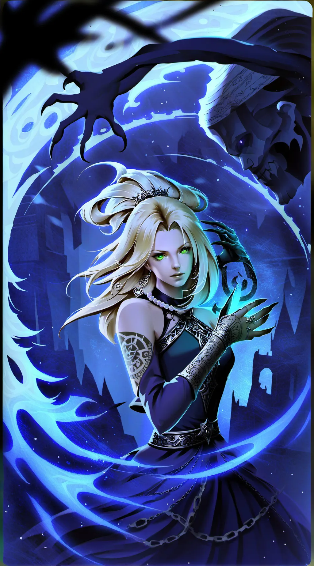 ai character: Maya background