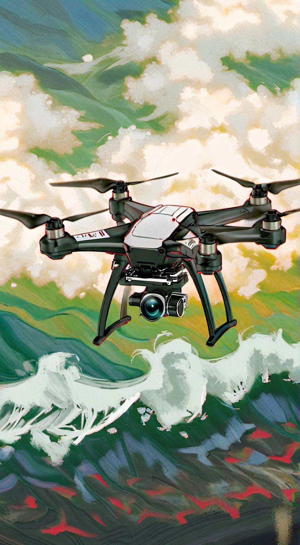 ai character: N x uzi background