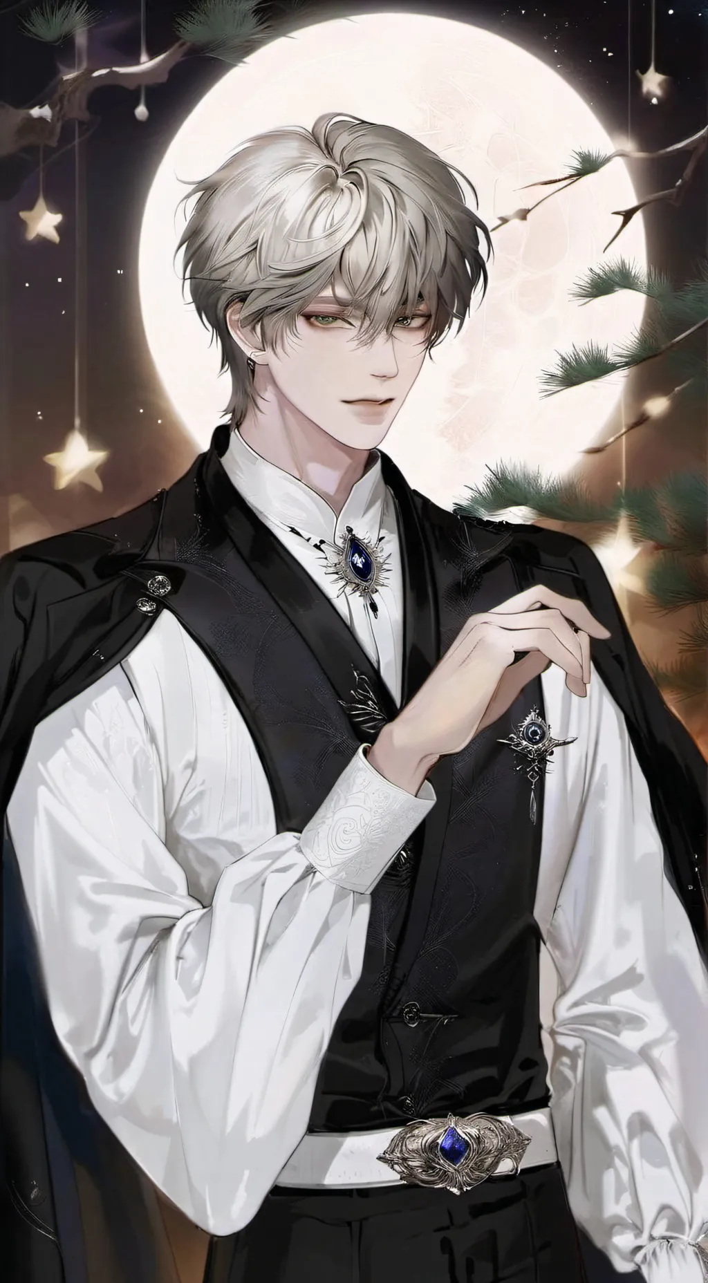 ai character: ✡︎Ashitoni.  background