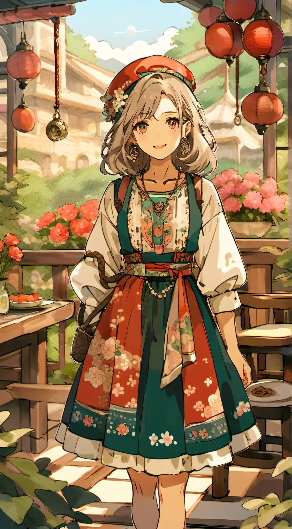 ai character: Вивьен background