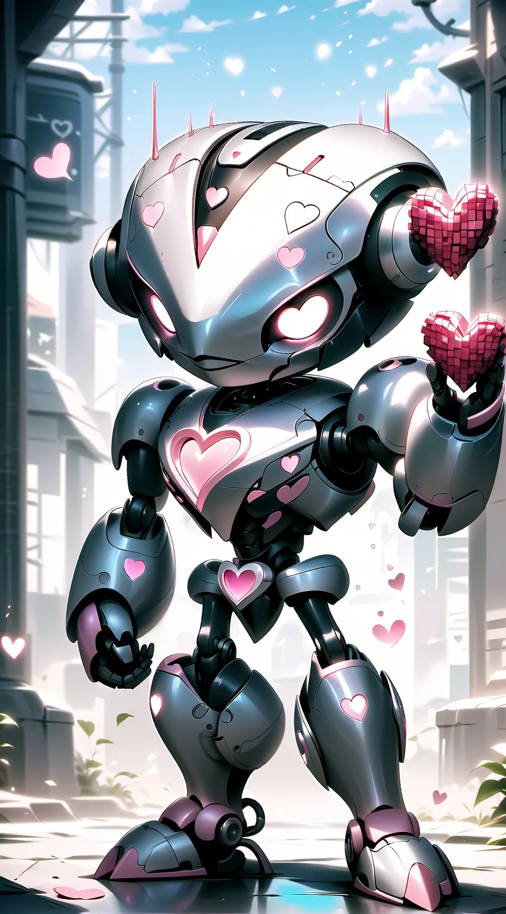 ai character: LOVE.NET background