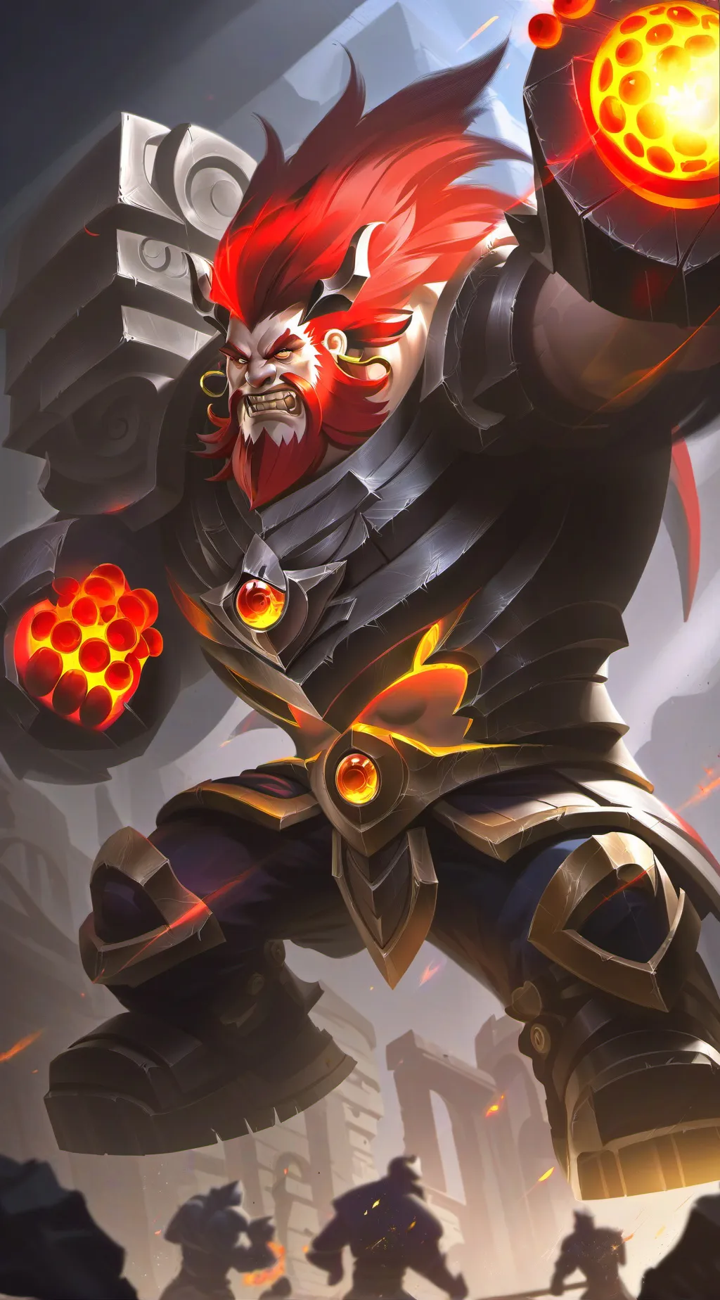 ai character: страж background