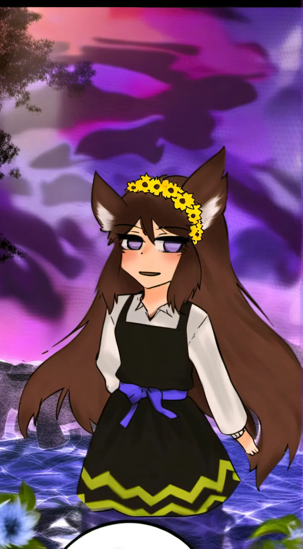 ai character: KYMFA background