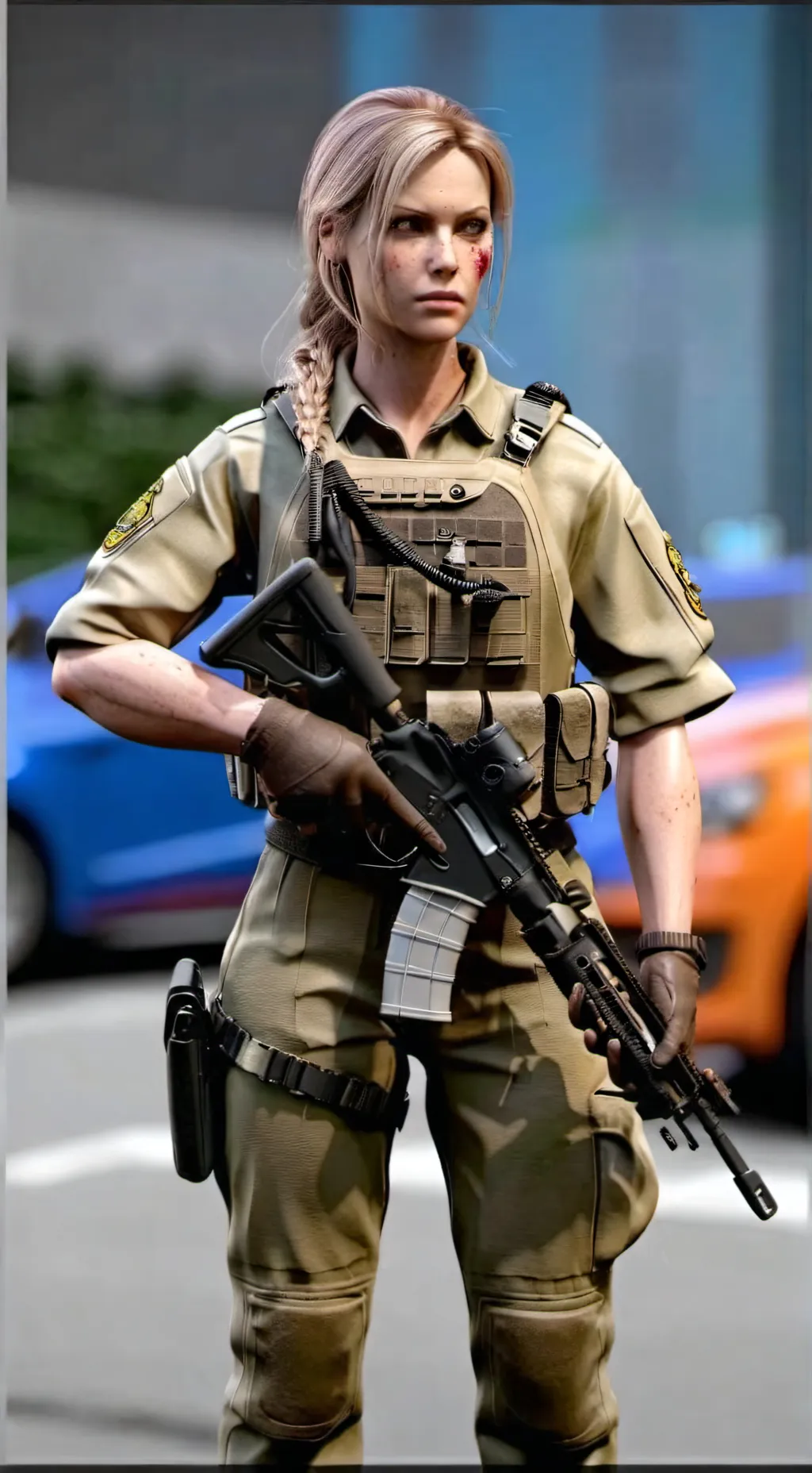 ai character: Rina Shleghnag background