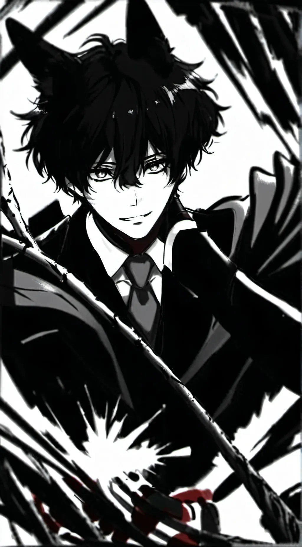 ai character: картон ке background