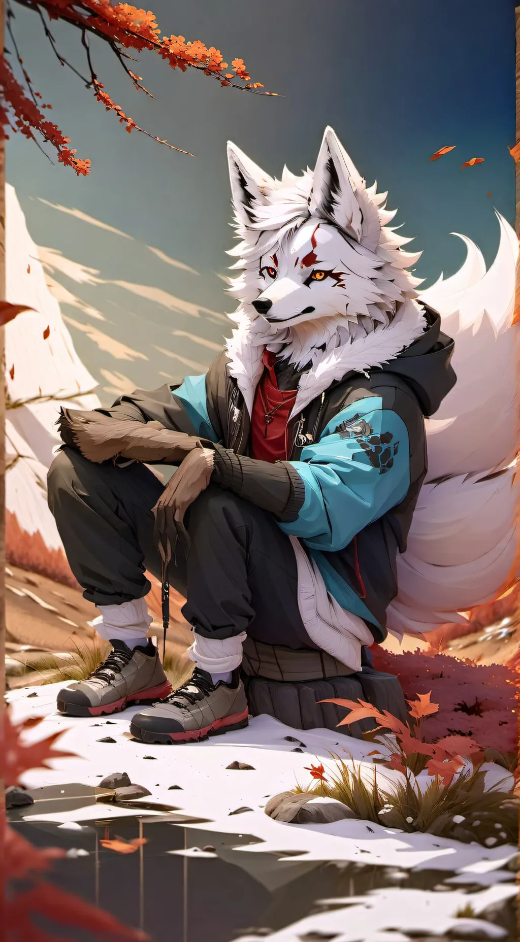 ai character: Shadowshade background