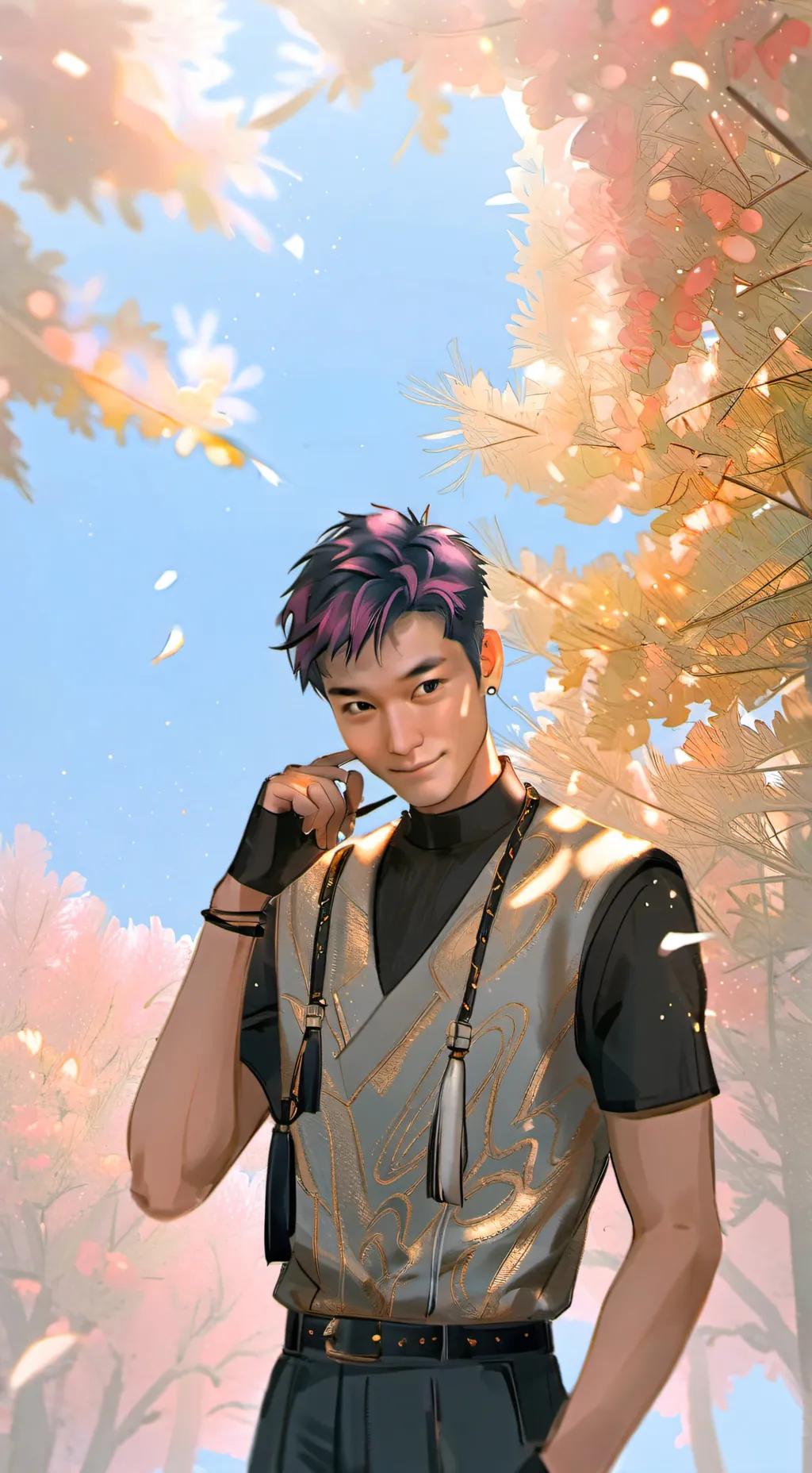 ai character: thanos background