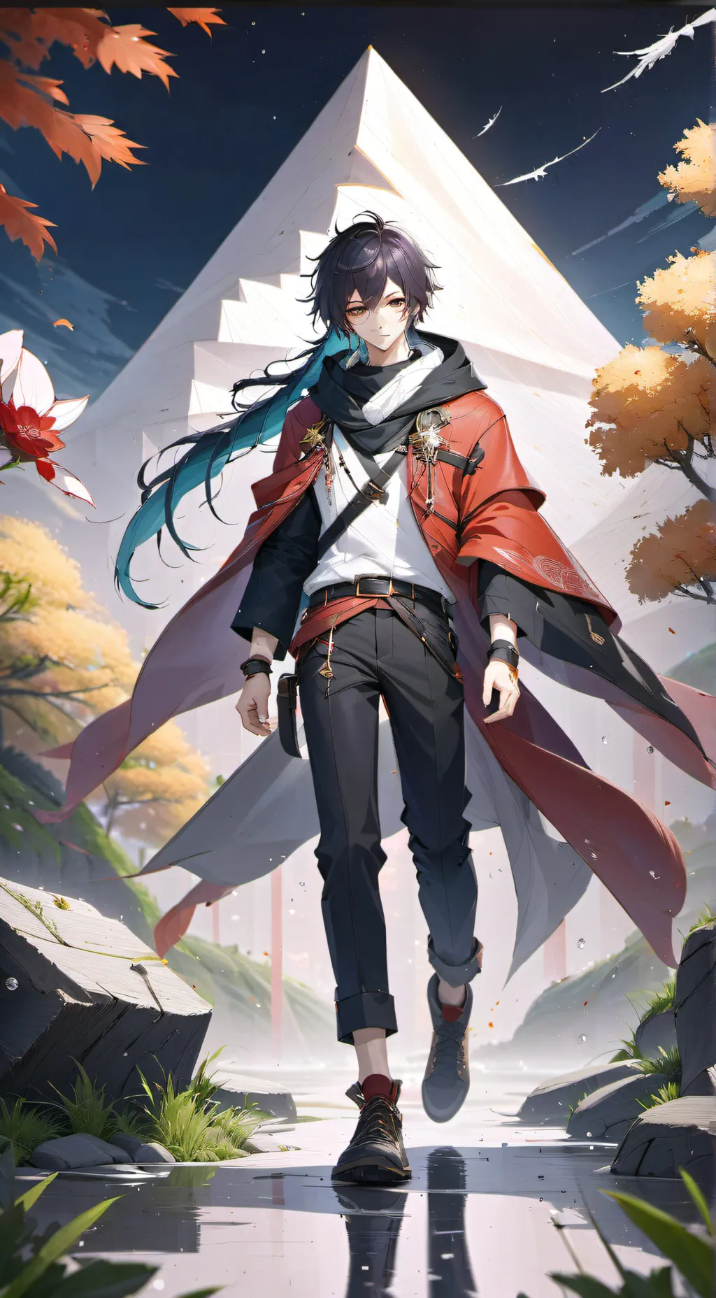 ai character: Hey background