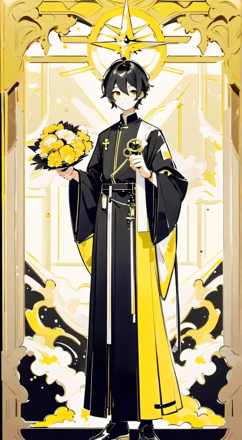 ai character: KissManga _daniel background