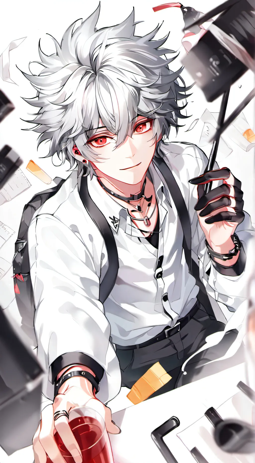 ai character: *Ricky*?!? background