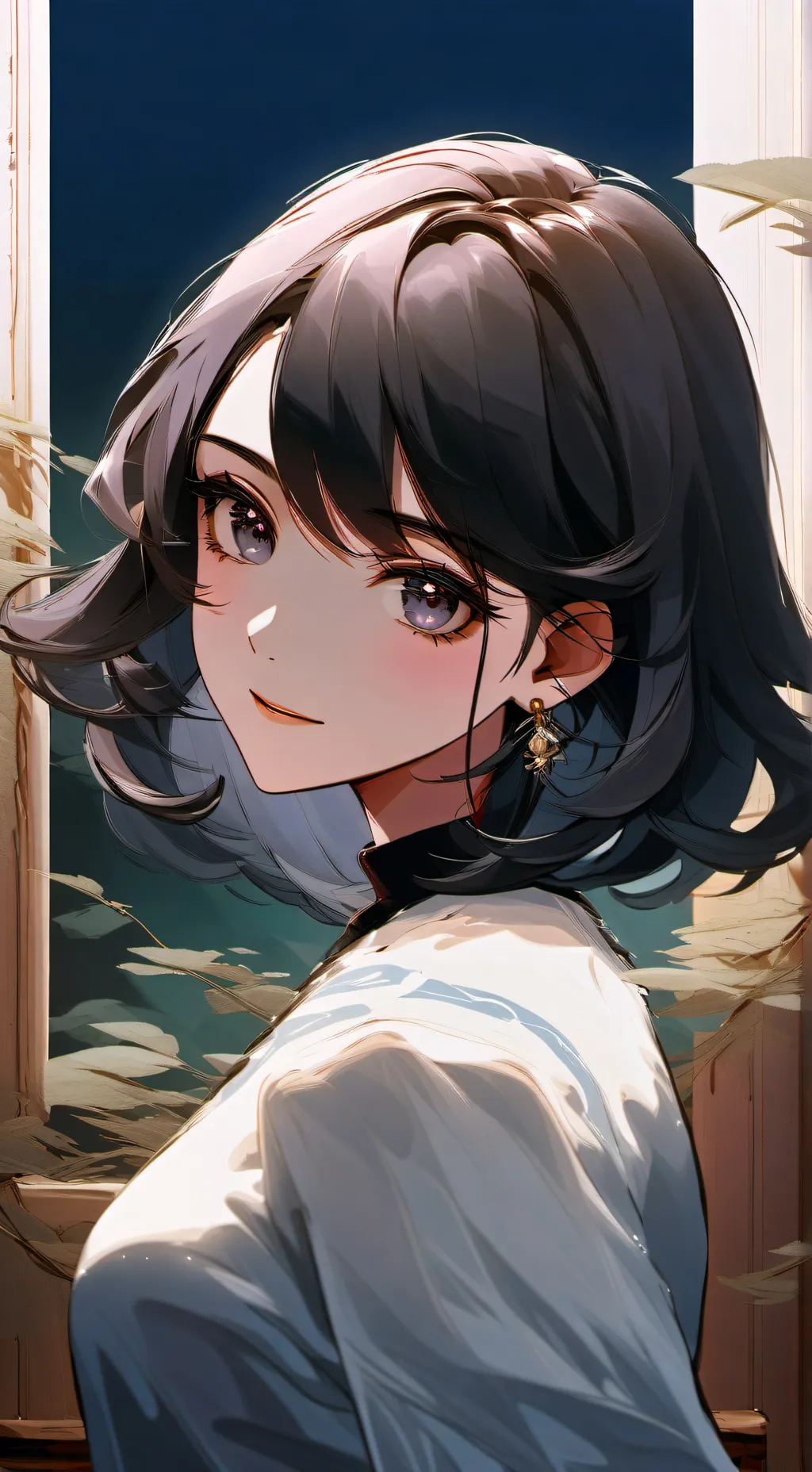 ai character: Sarah  background