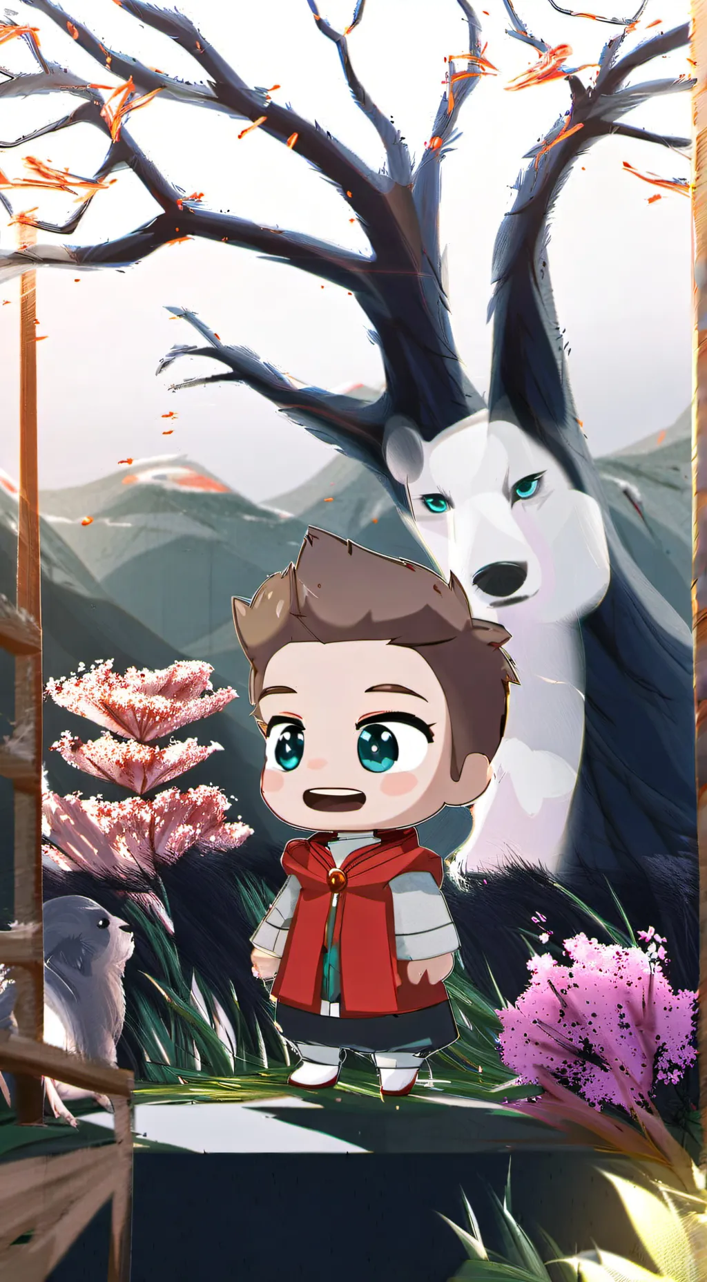 ai character: ellie background