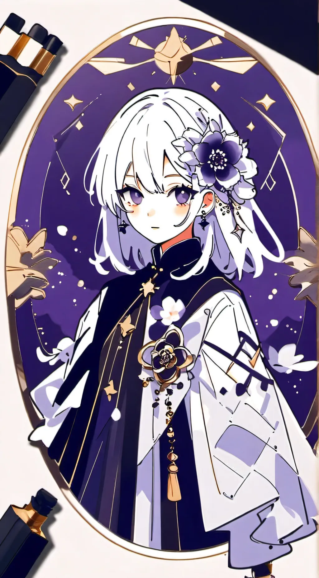 ai character: Нора background