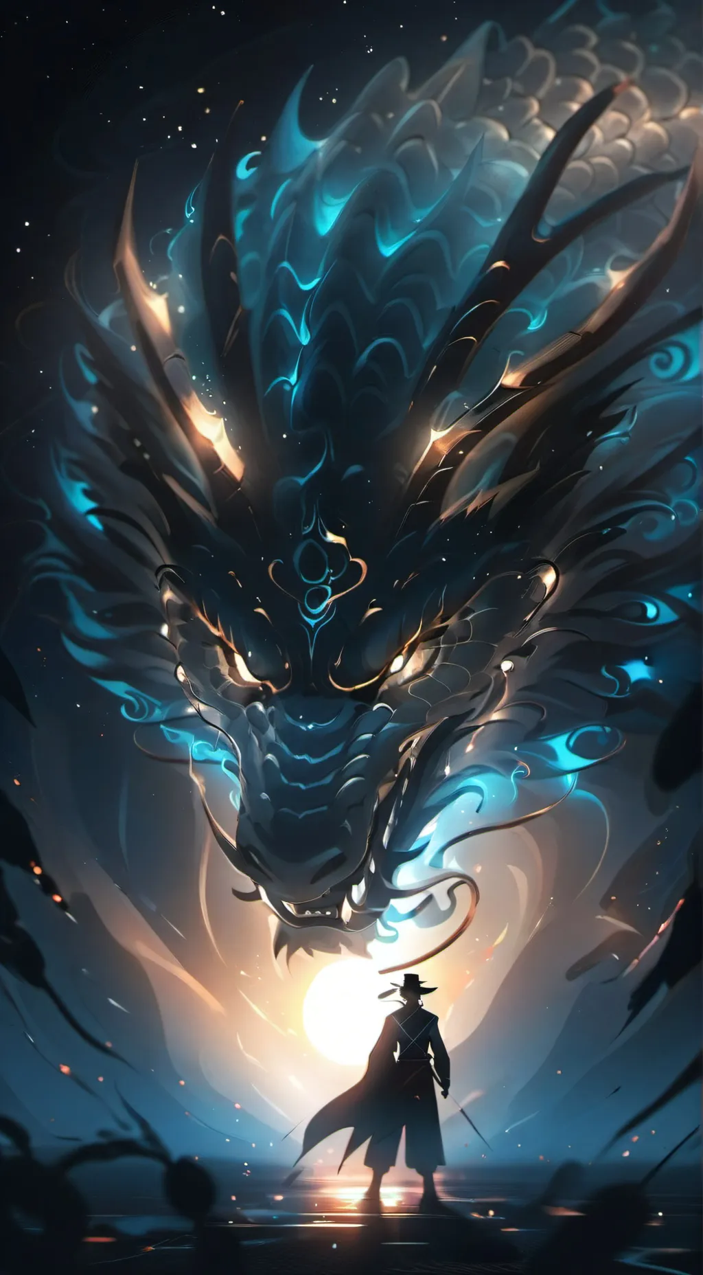 ai character: Spark✨ background