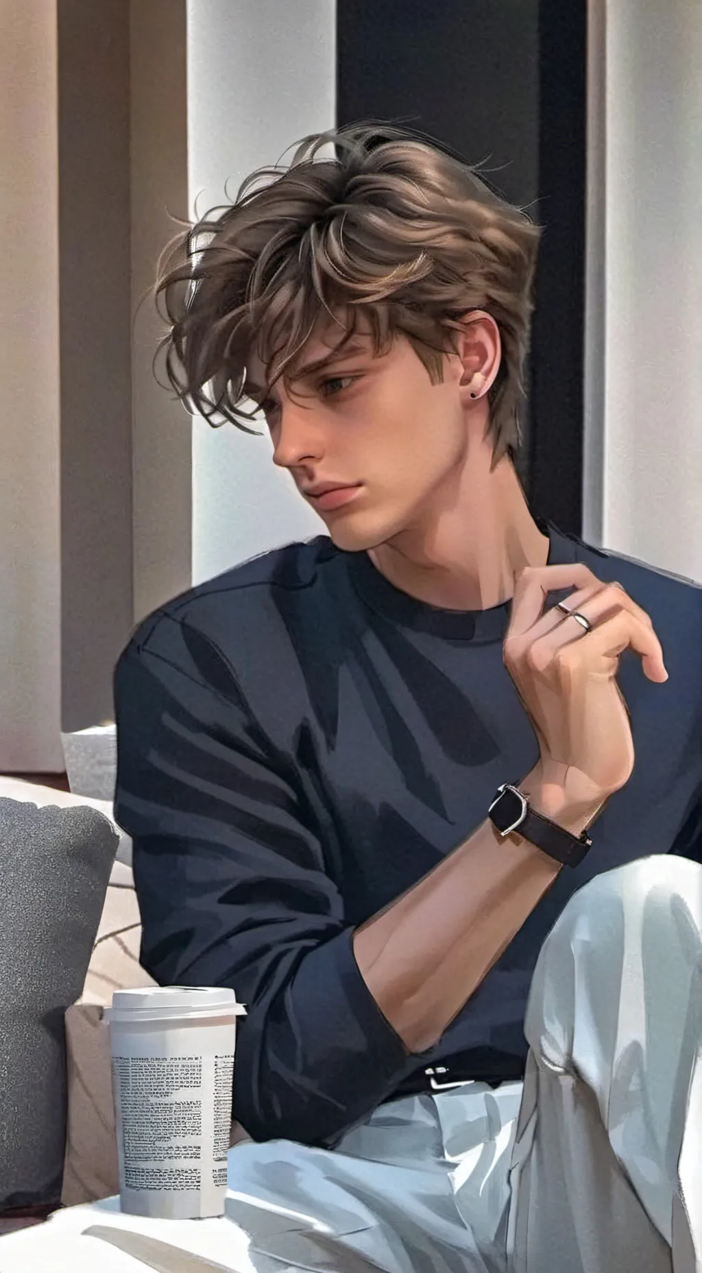 ai character: Gavin background