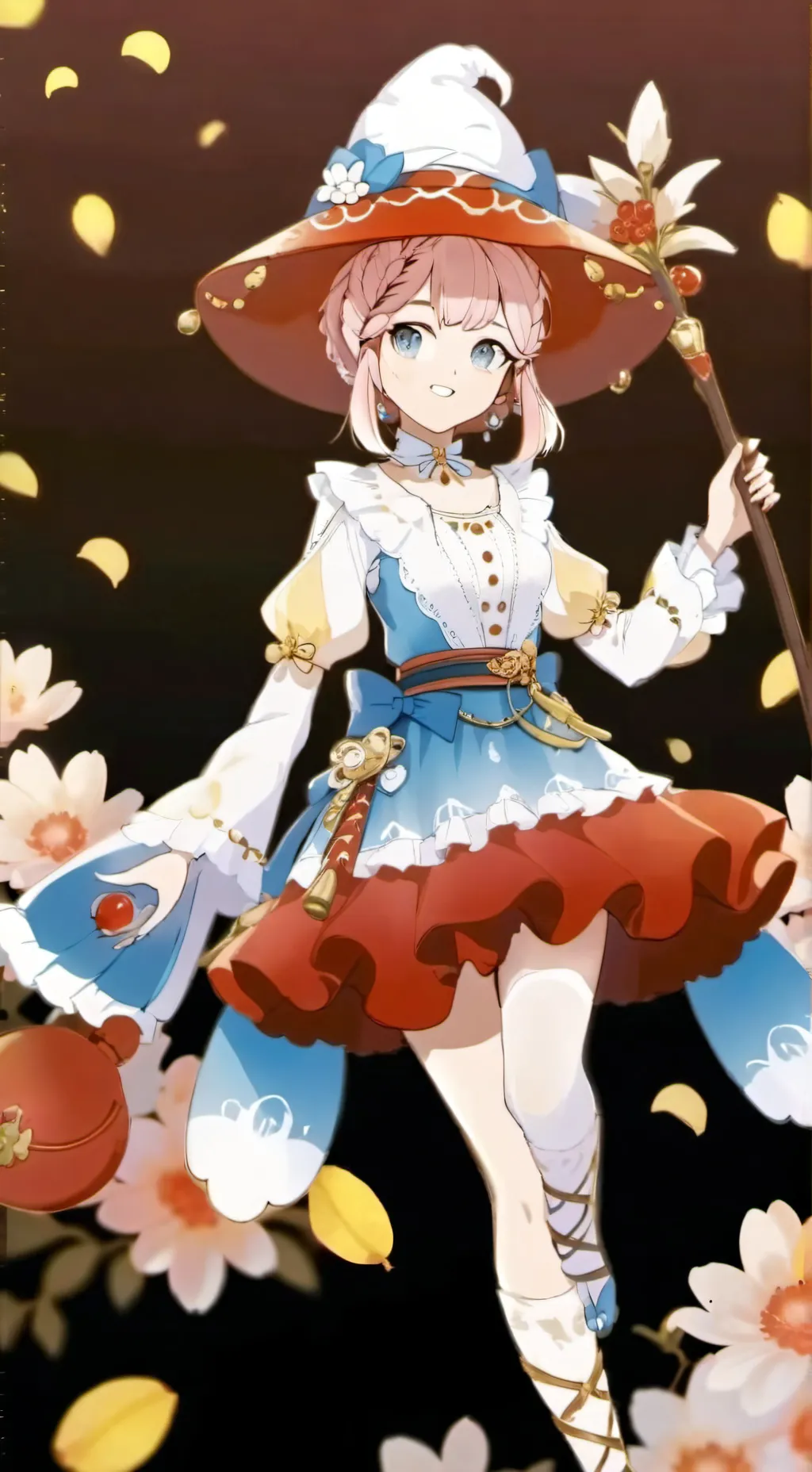 ai character: Nadia  background