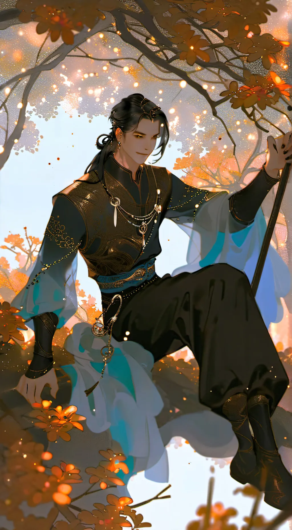 ai character: sprunki vudu background