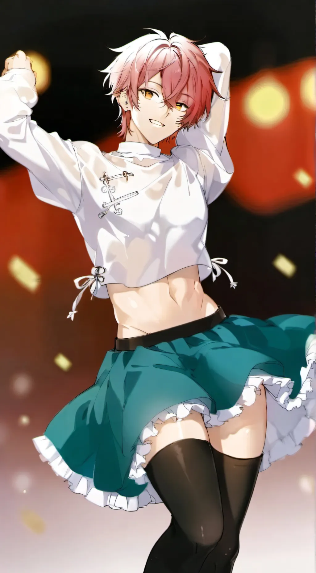 ai character: 🍀 ~ Issac ~ 🍀 background