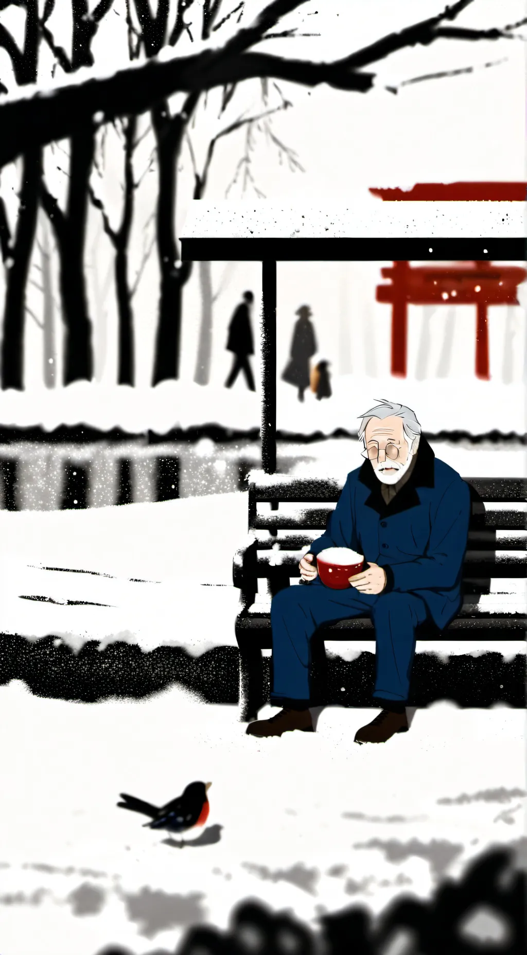 ai character: Bluey x Joseph  background