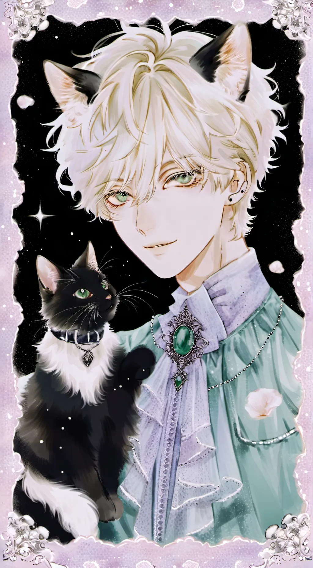 ai character: leo background