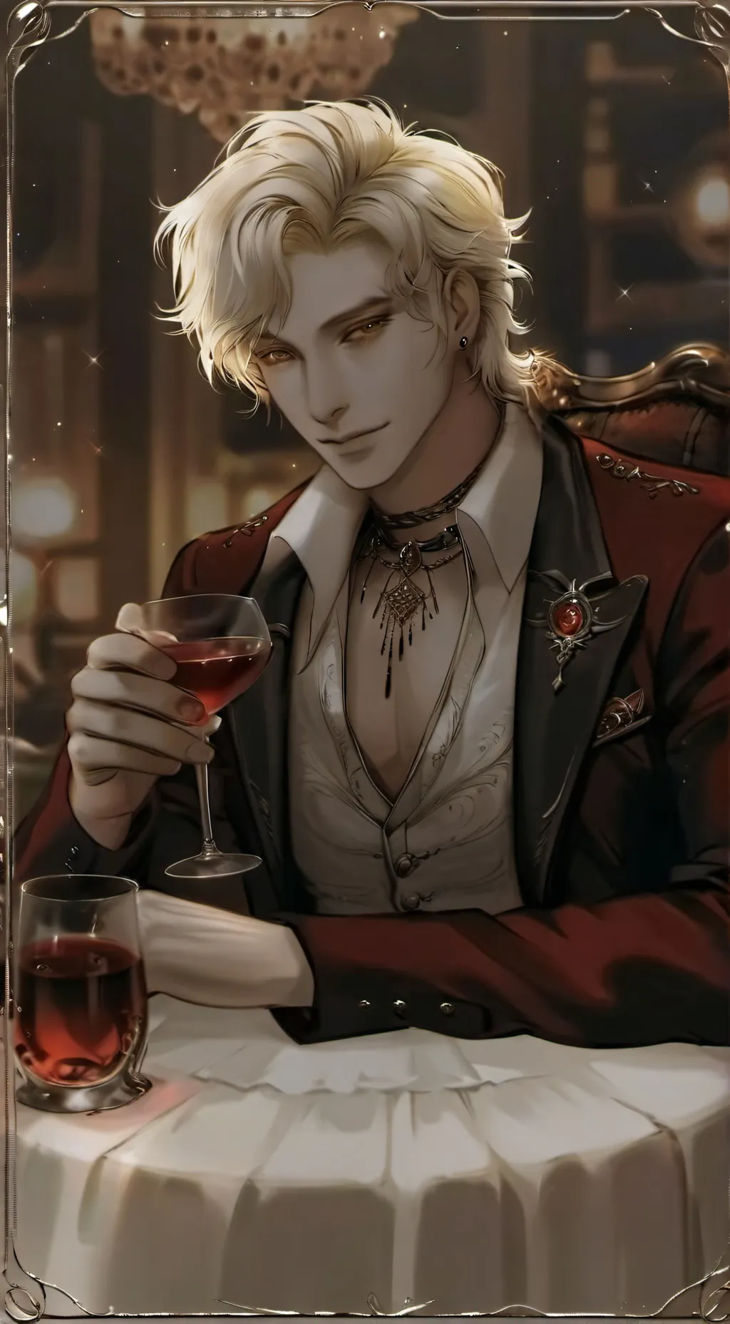 ai character: ☆vincent☆ background