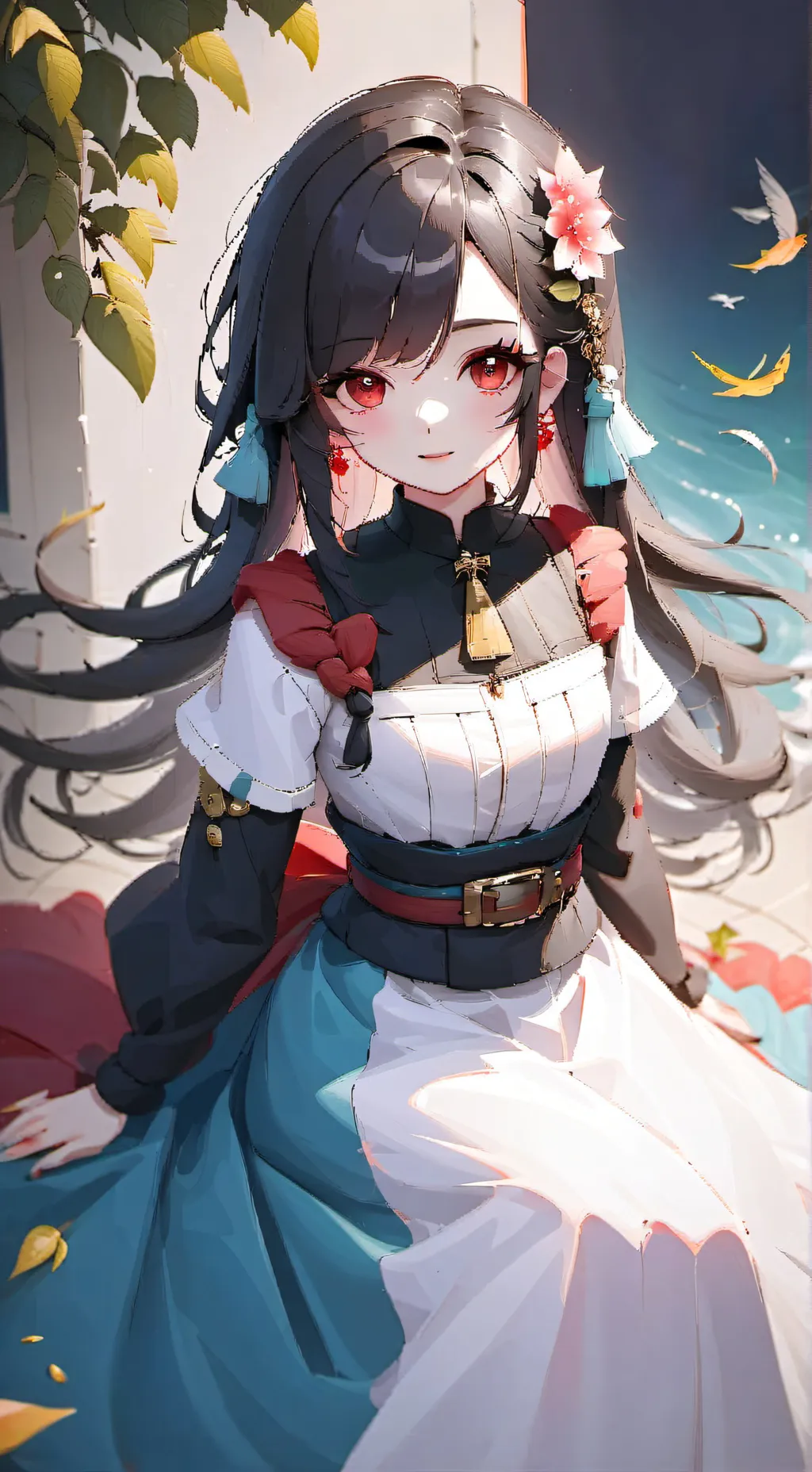 ai character: Maria  background