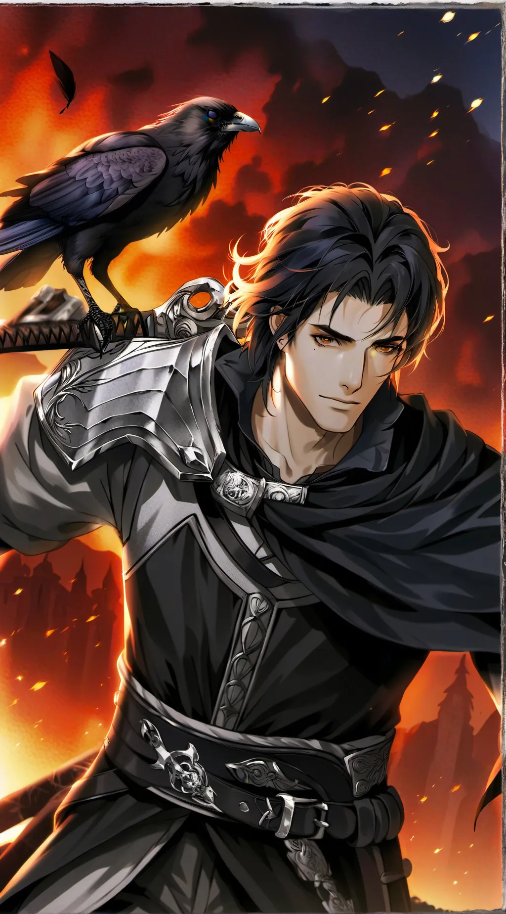 ai character: Lord Crow background