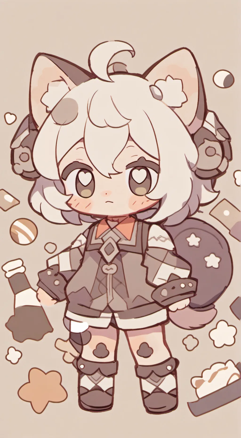 ai character: pixxie background