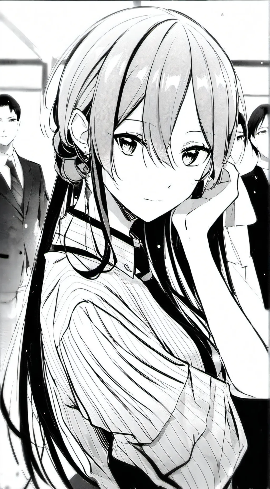 ai character: anime background