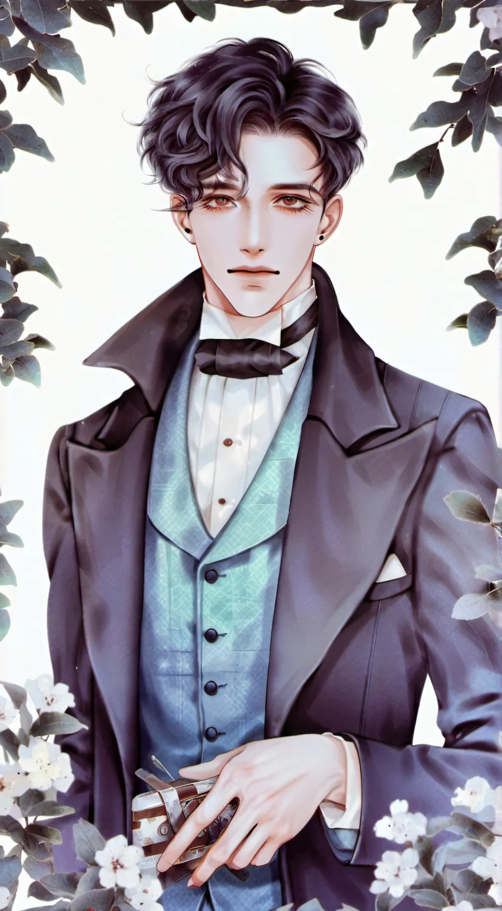 ai character: Eugene ⌓̈⃝ background