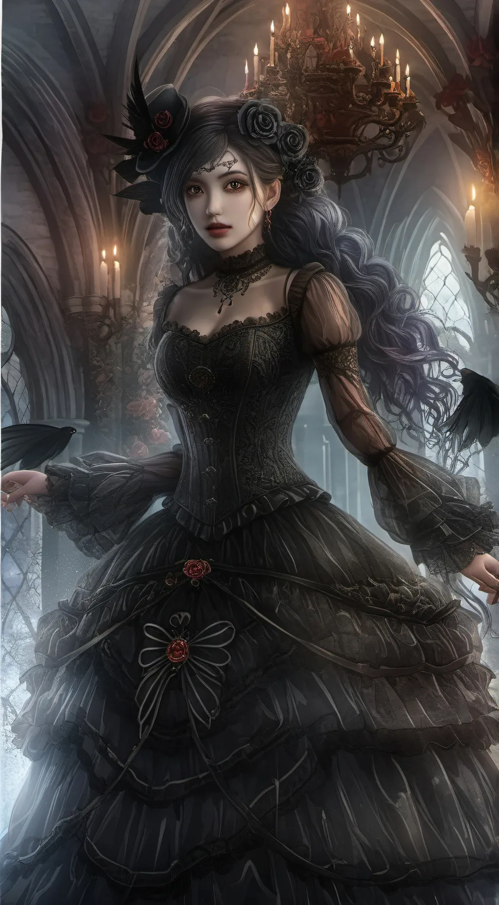 ai character: Мери background