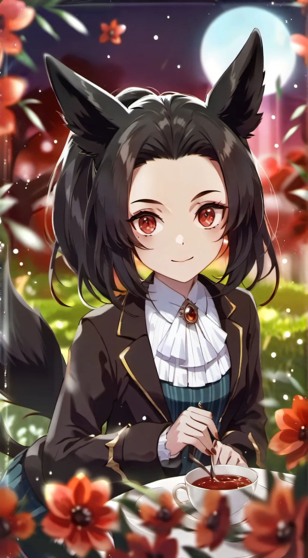 ai character: Umbreon  background