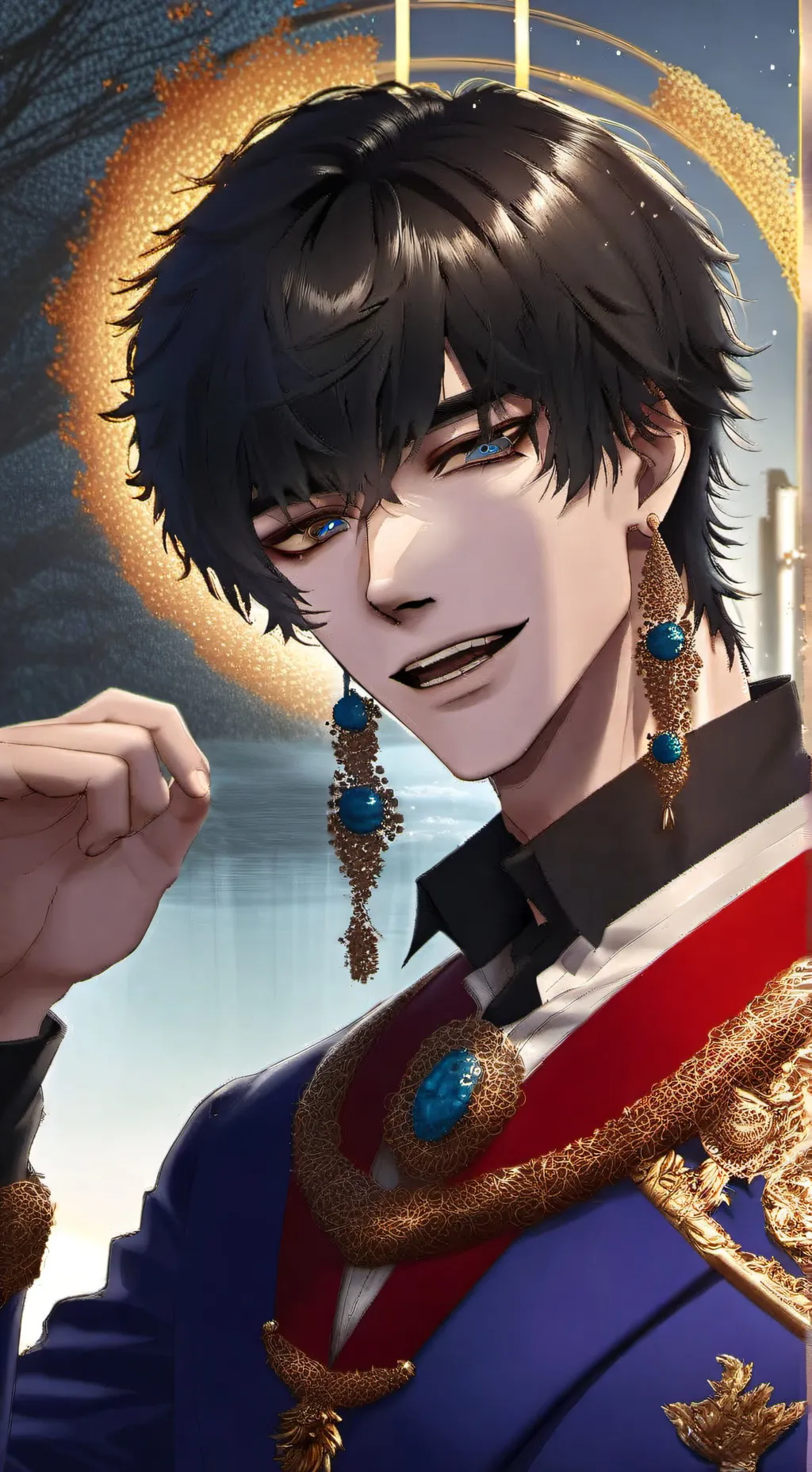 ai character: caleb background