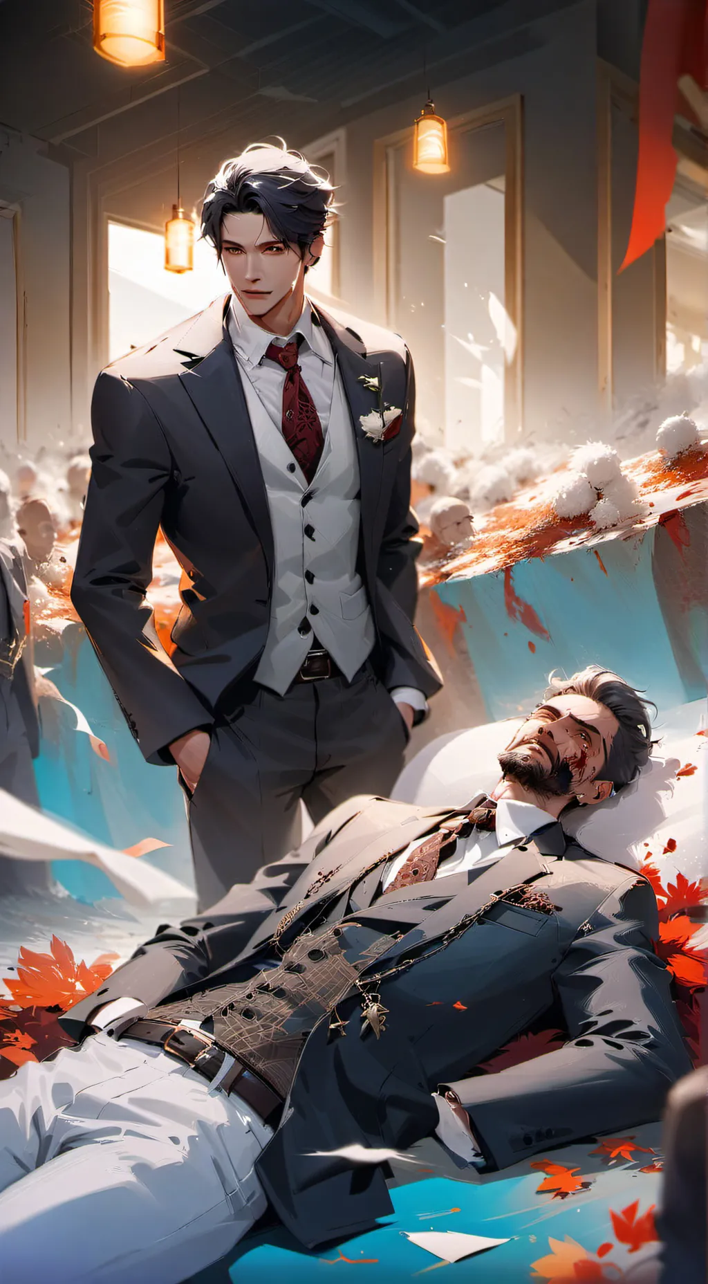 ai character: Rehnewale logons background