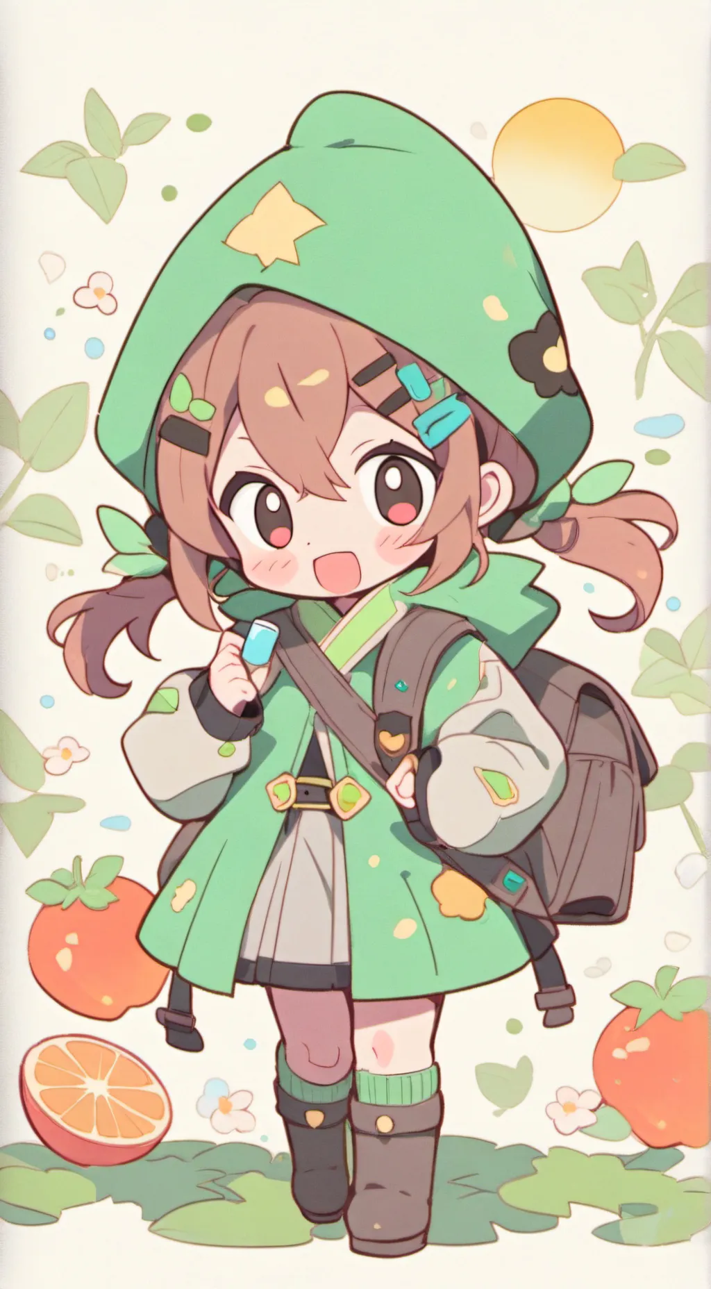 ai character: dandadan background