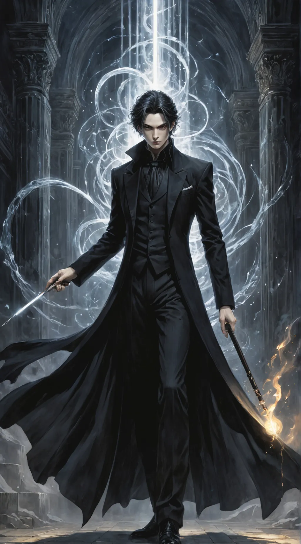 ai character: Deus Das Trevas background