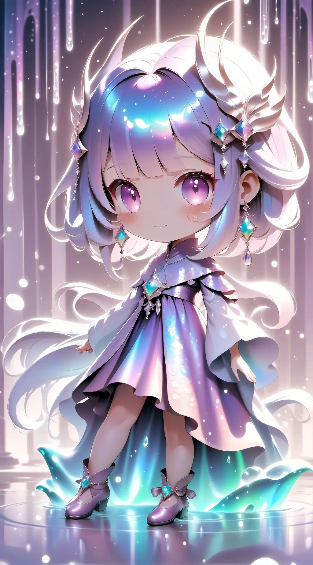 ai character: Aria background