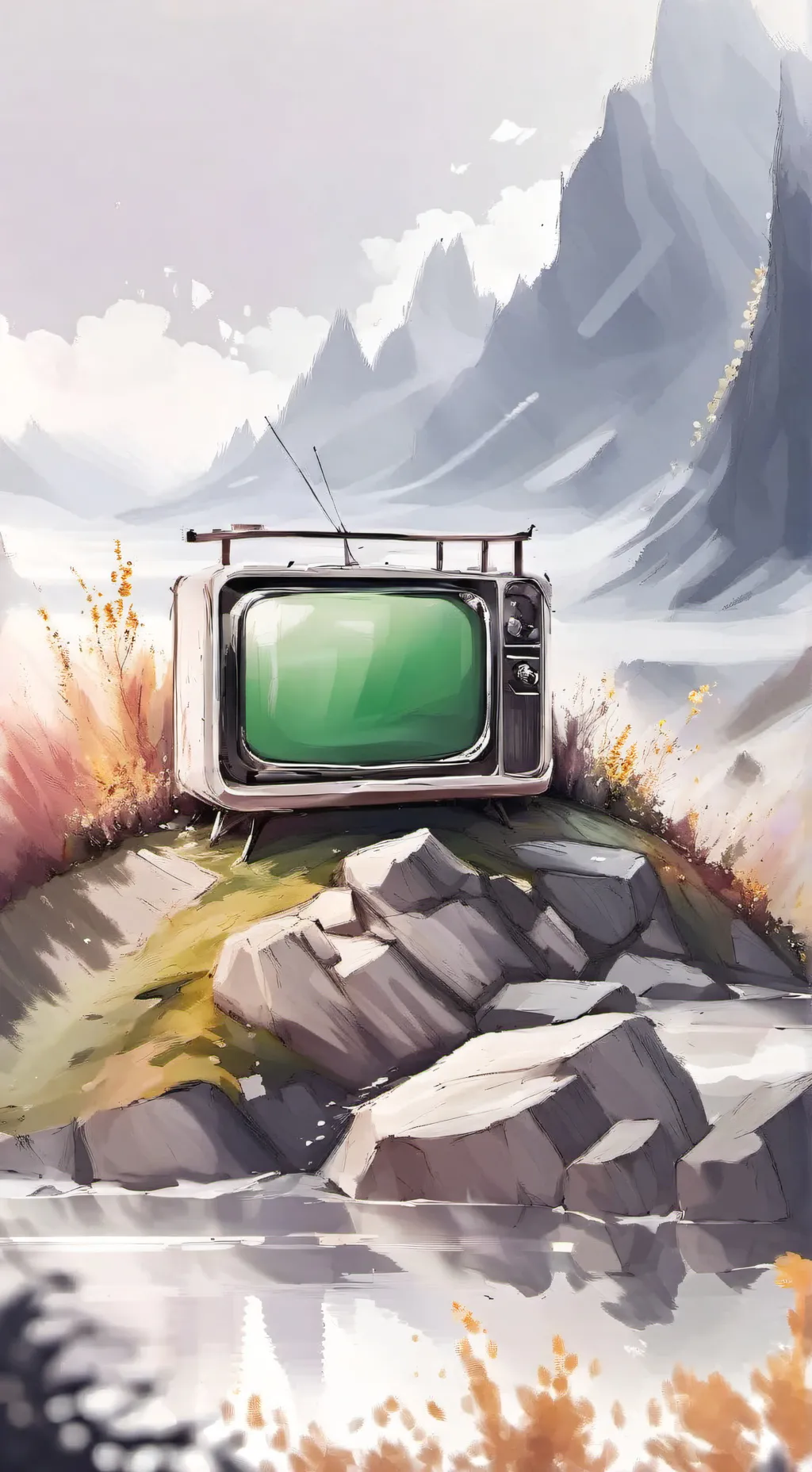 ai character: Vee background