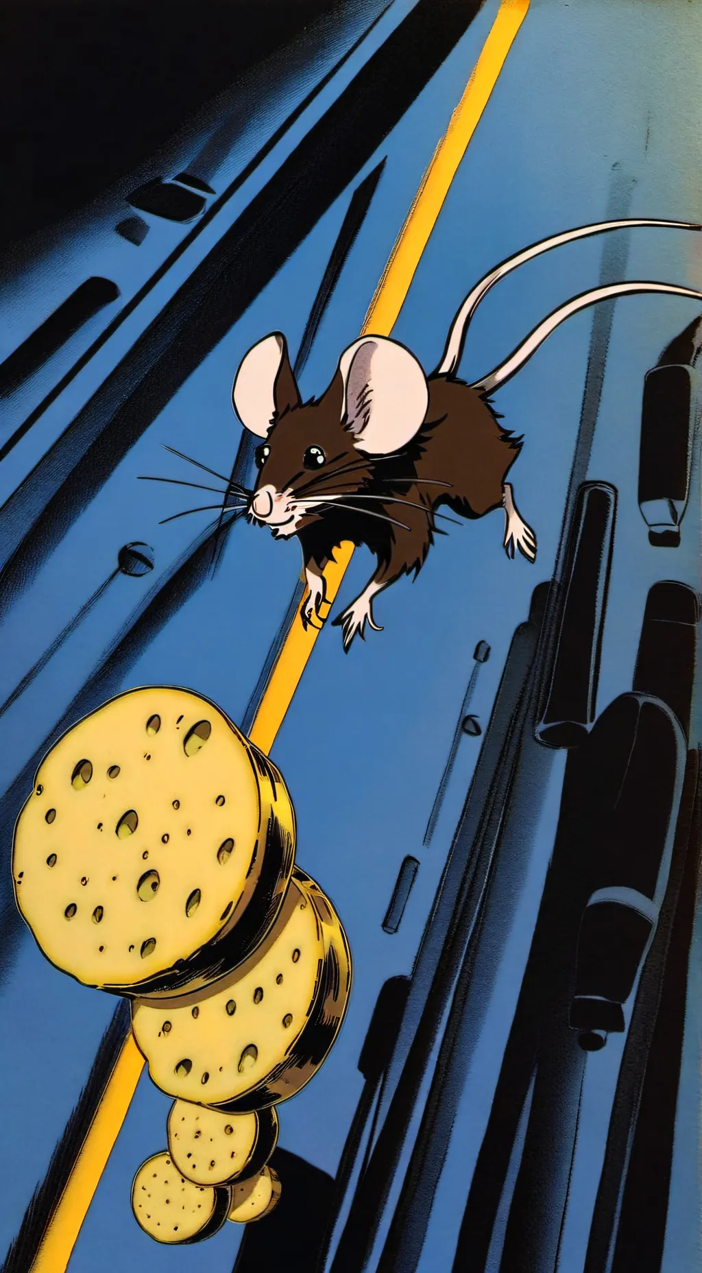 ai character: Mouse background