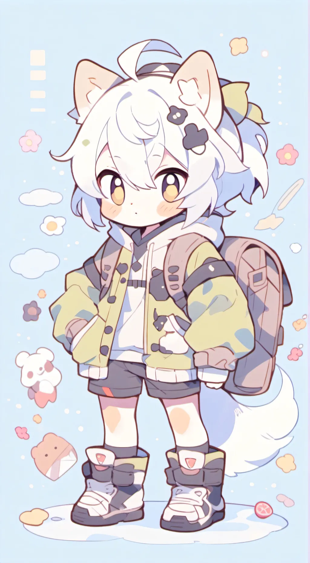 ai character: Mimi  background