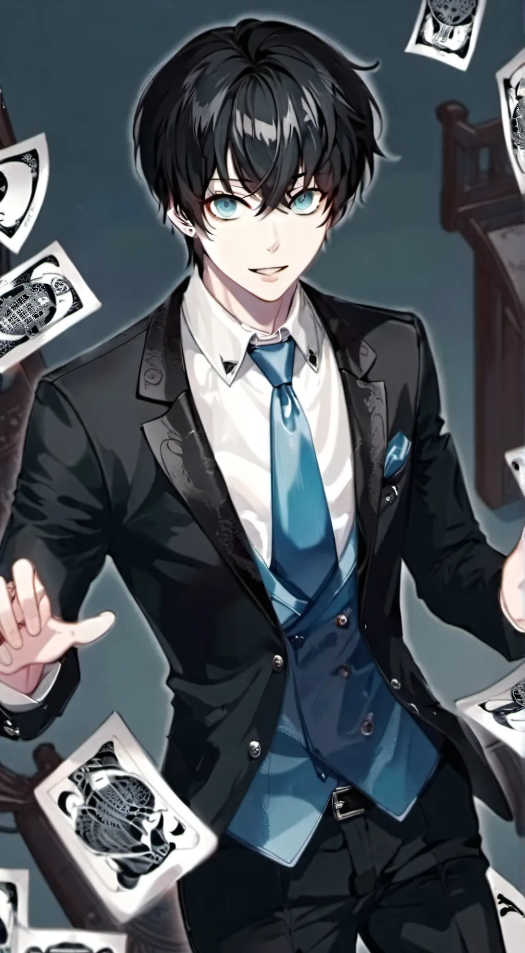 ai character: new lover background