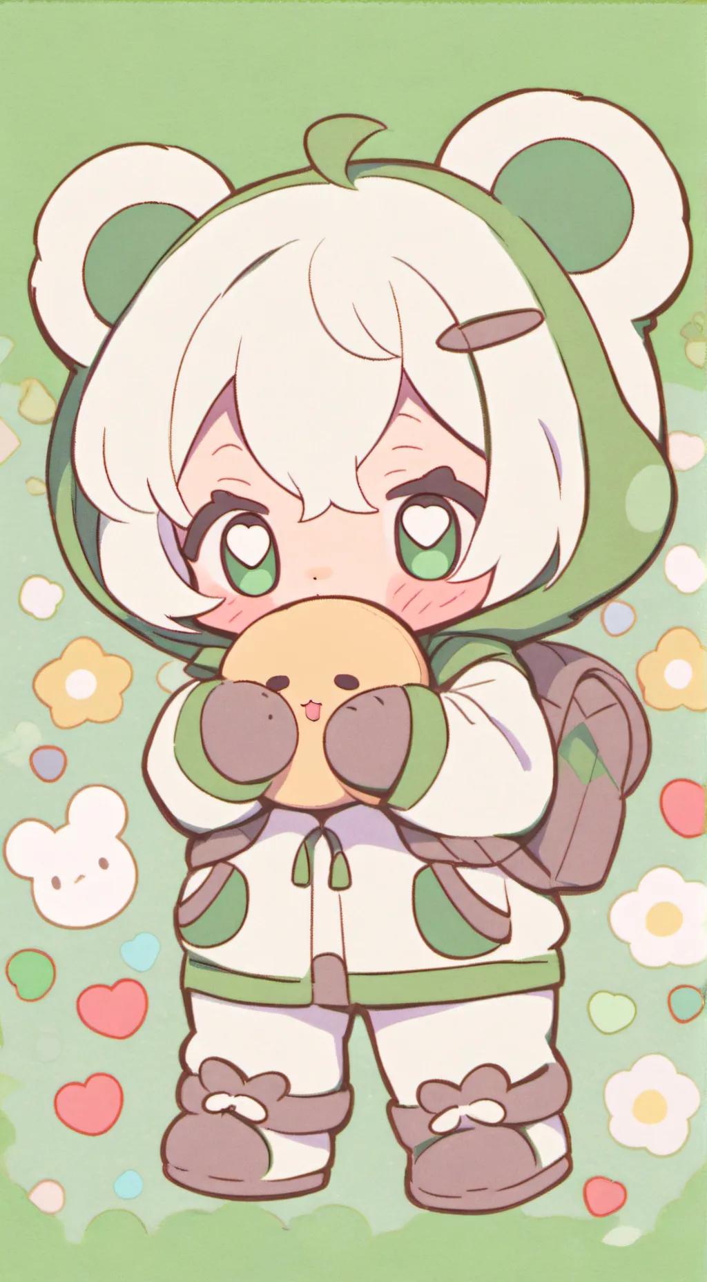 ai character: Goob enfermo background