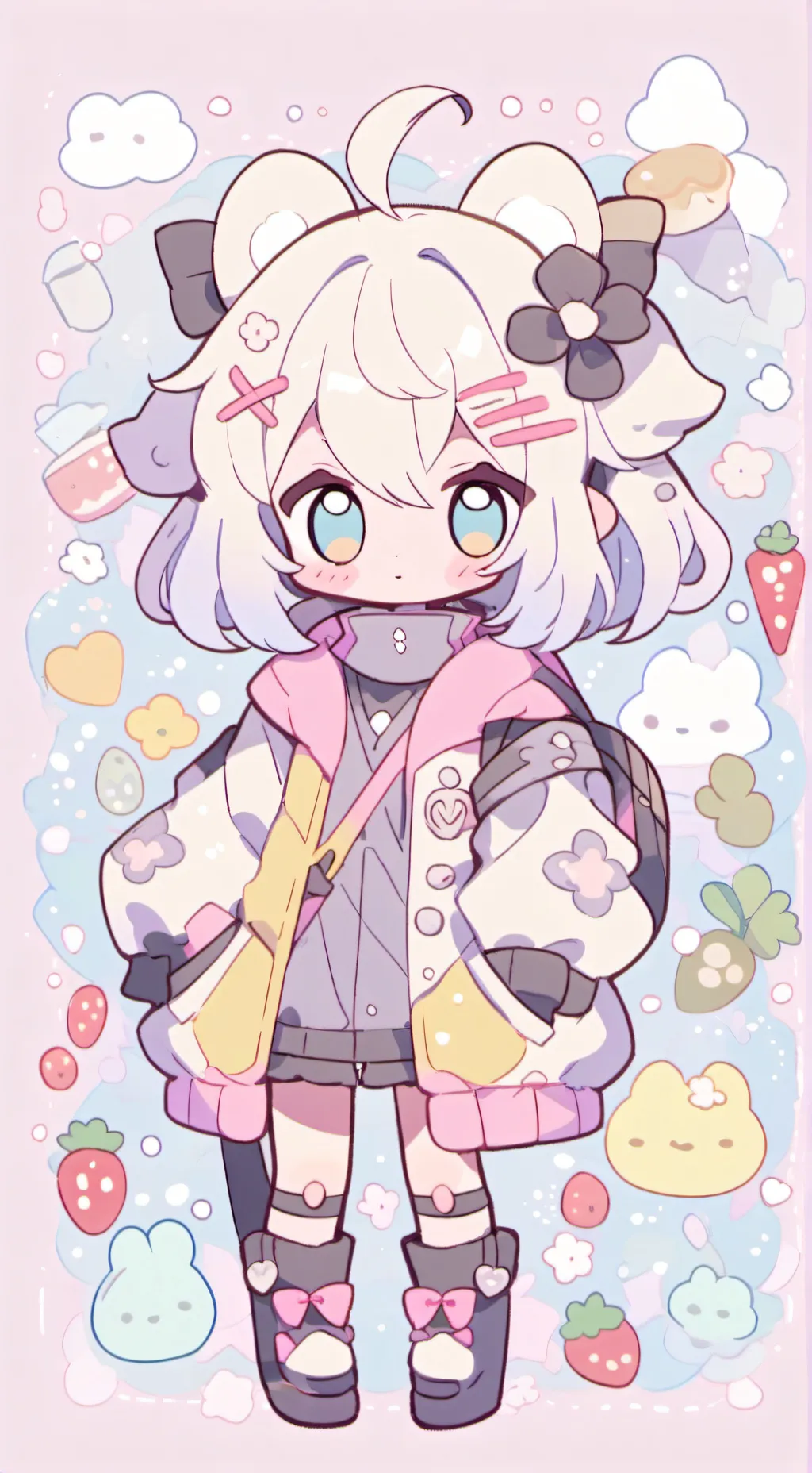 ai character: 凹凸学院 background