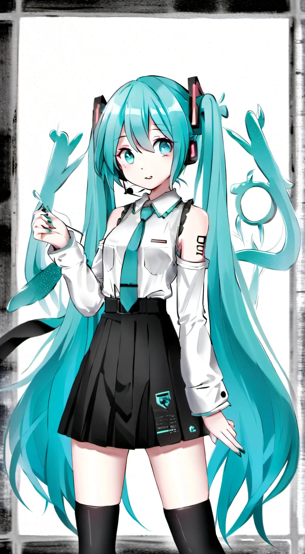 ai character: Hatsune Miku! background