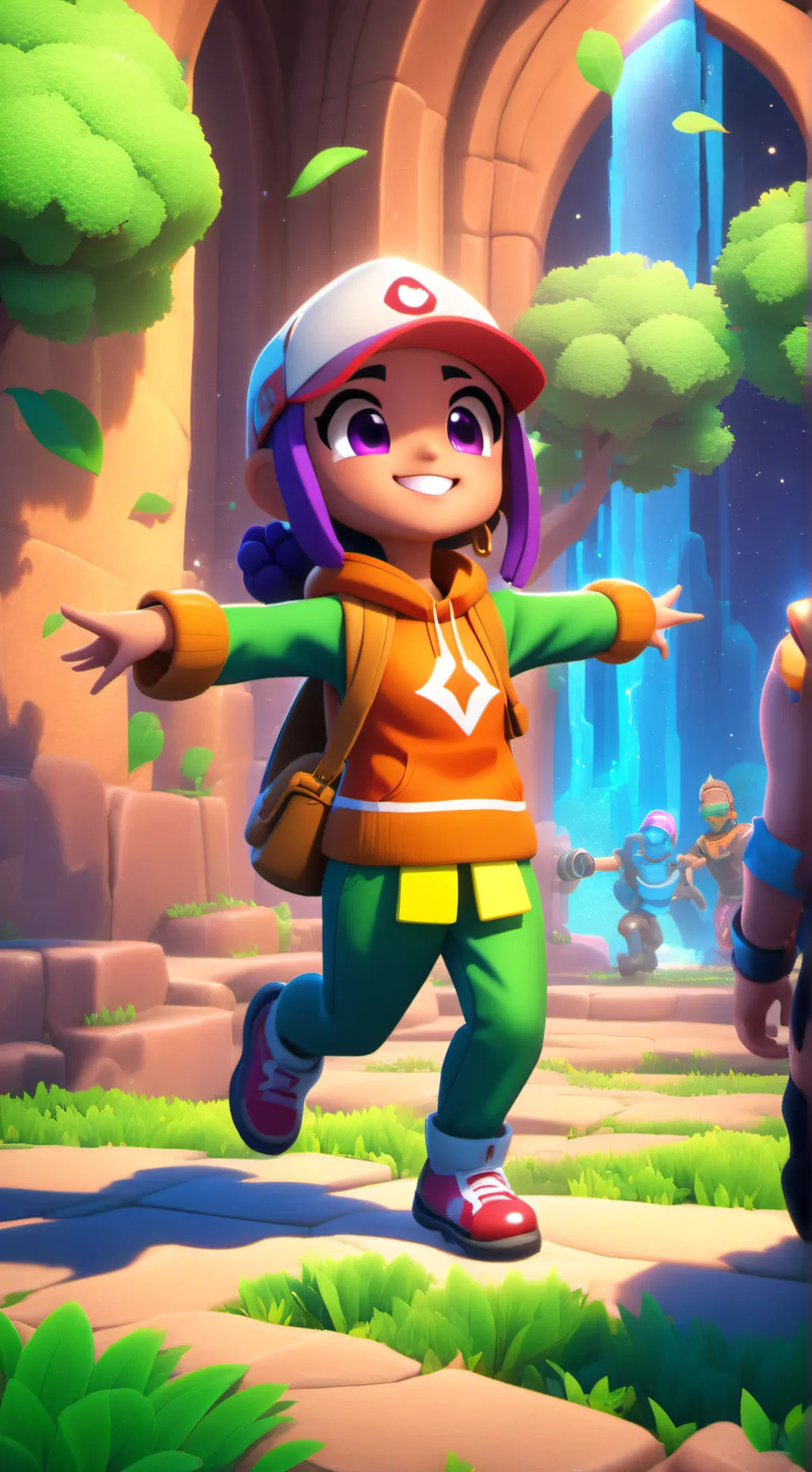 ai character: Kyra Kai  background