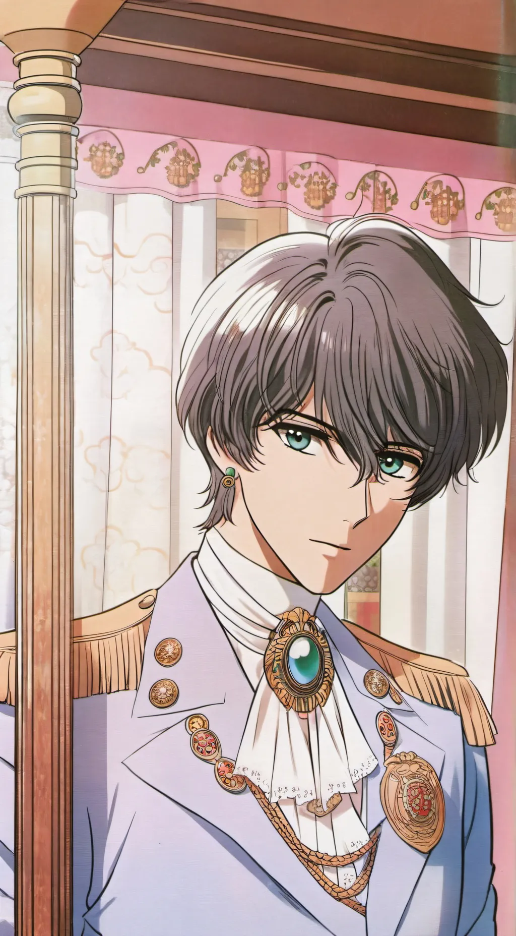 ai character: principe Asher🏳️‍🌈 background